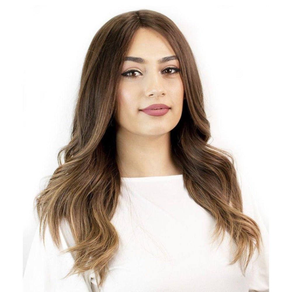 22" Reese Silk Top Wig Medium Brown Babylight