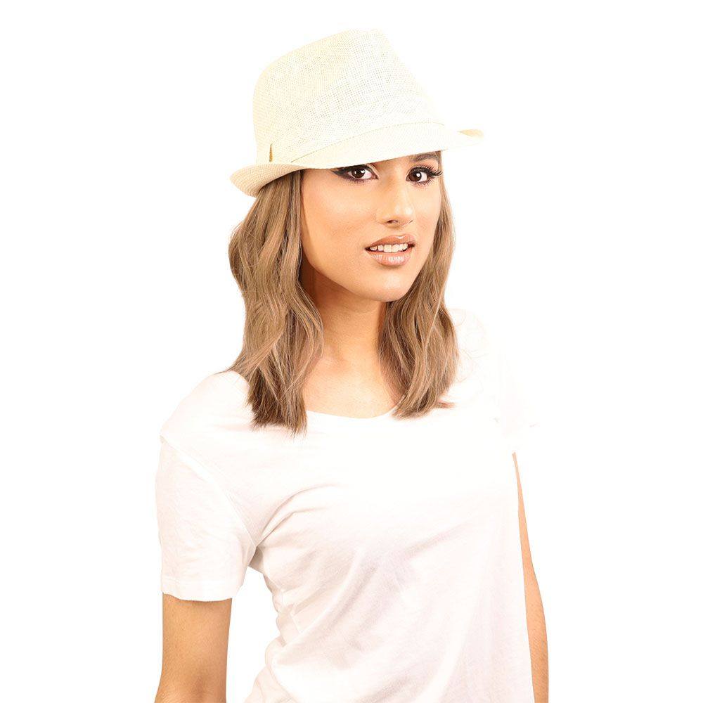 16" HatFall Wig Medium Blonde