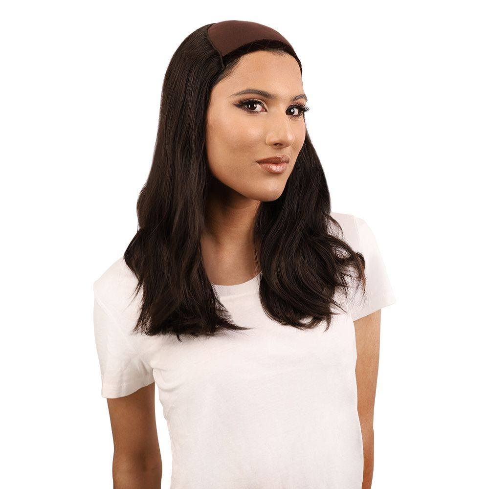 20" HatFall Wig Soft Black