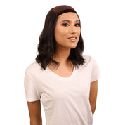 16" HatFall Wig Natural Black
