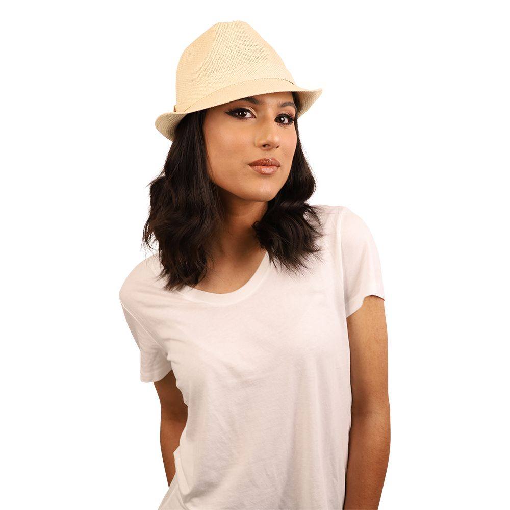 16" HatFall Wig Soft Black