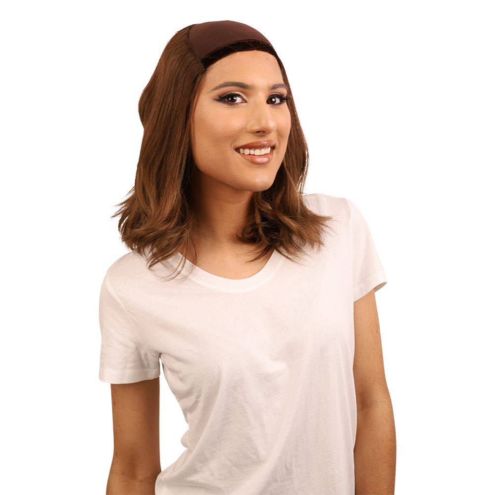 16" HatFall Wig Medium Brown Babylight
