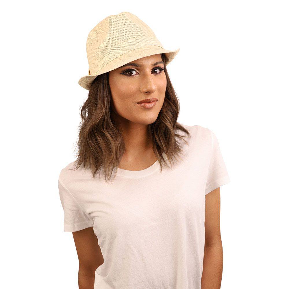16" HatFall Wig Medium Brown Balayage