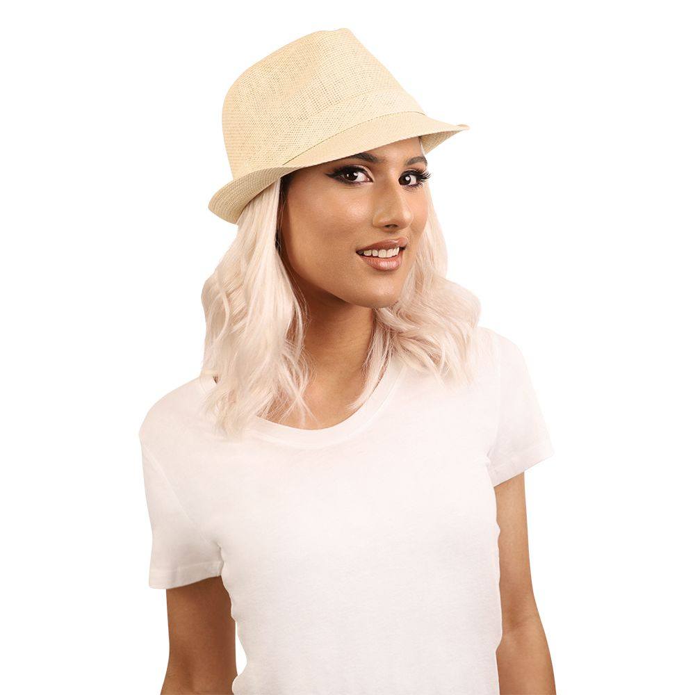 16" HatFall Wig Ice Blonde