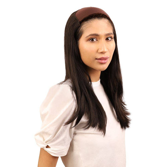 20" HatFall Wig Natural Black