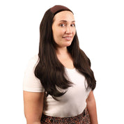 24" HatFall Wig Soft Black