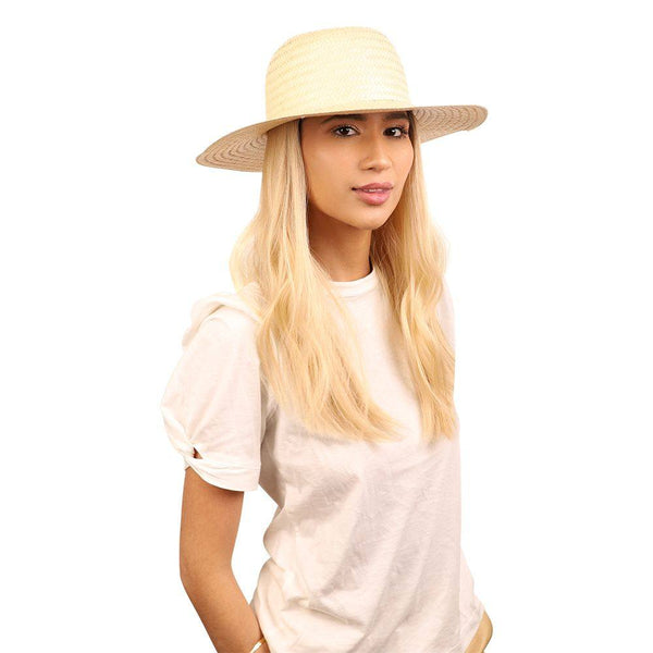 20" HatFall Wig Beige Blonde