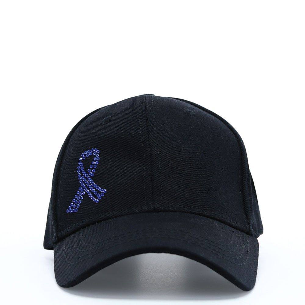 Bobbi Black with Blue Ribbon Baseball Cap