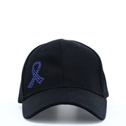 Bobbi Black with Blue Ribbon Baseball Cap