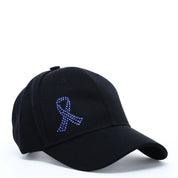 Bobbi Black with Blue Ribbon Baseball Cap