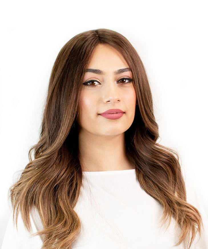 22" Reese Silk Top Wig Medium Brown Babylight