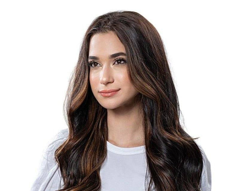 26" U-Shape Wig Natural Black