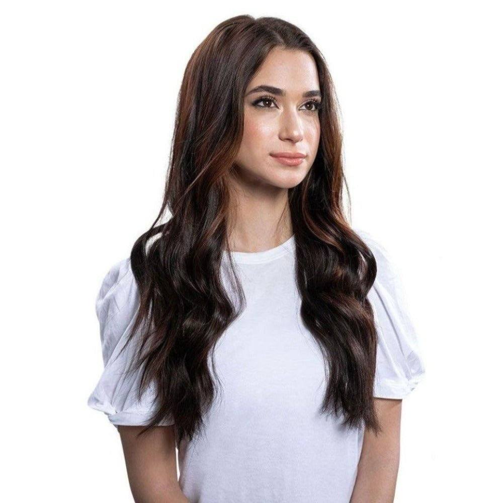 24" U-Shape Wig Soft Black