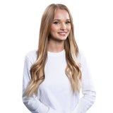 24" U-Shape Wig Beige Blonde