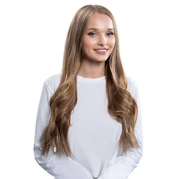 24" U-Shape Wig Medium Blonde