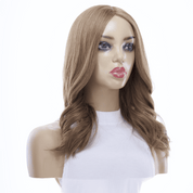 19" Nicole Silk Top Wig Strawberry Blonde