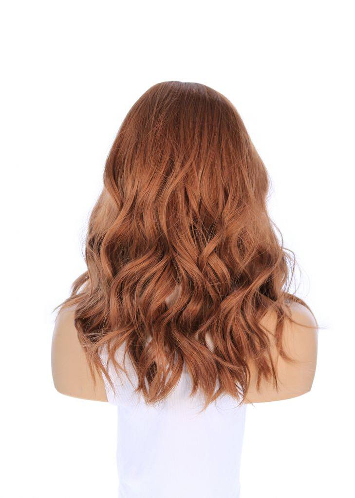 19 Nicole Silk Top Wig Copper Milano Collection Wigs