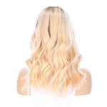 19" Nicole Silk Top Wig Platinum Blonde