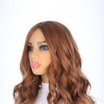 19" Nicole Silk Top Wig Strawberry Blonde