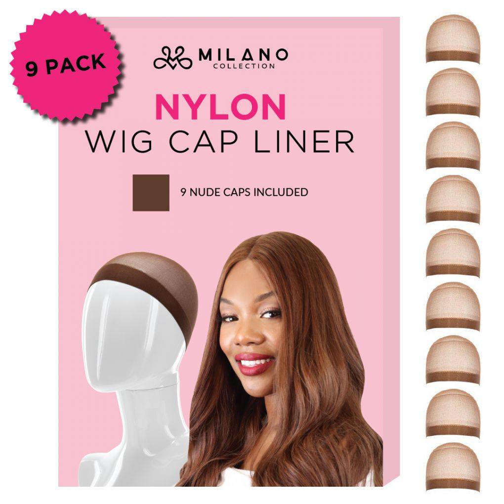 Nylon Wig Liner Brown 9 Pack