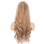 26" Ponytail Silk Top Wig Medium Blonde