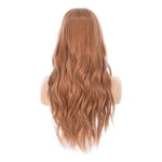 26" Ponytail Silk Top Wig Strawberry Blonde