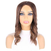 20" Princess Silk Top Wig Medium Brown Balayage