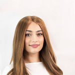 26" Amber Silk Top Wig Strawberry Blonde