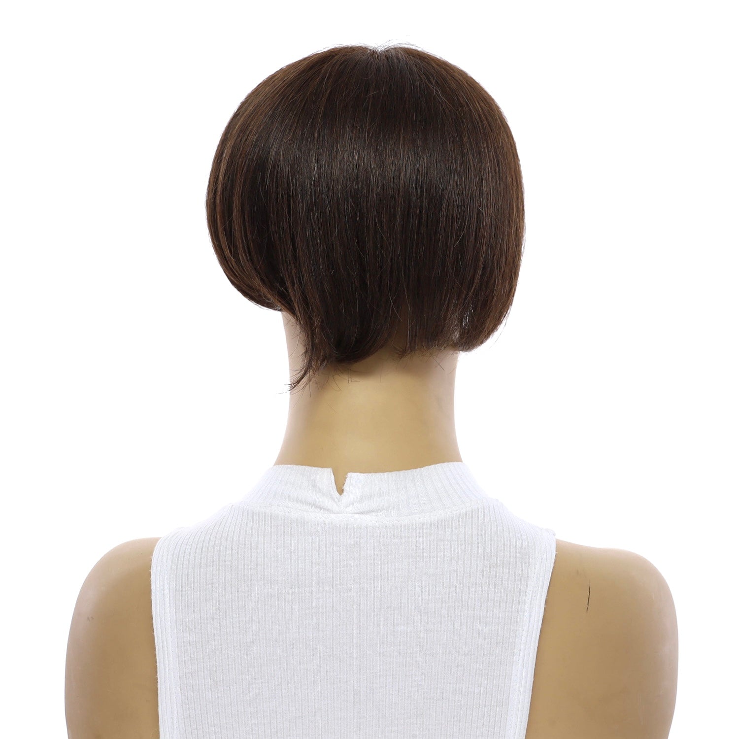 8" Sapphire Mono Top Topper Dark Brown