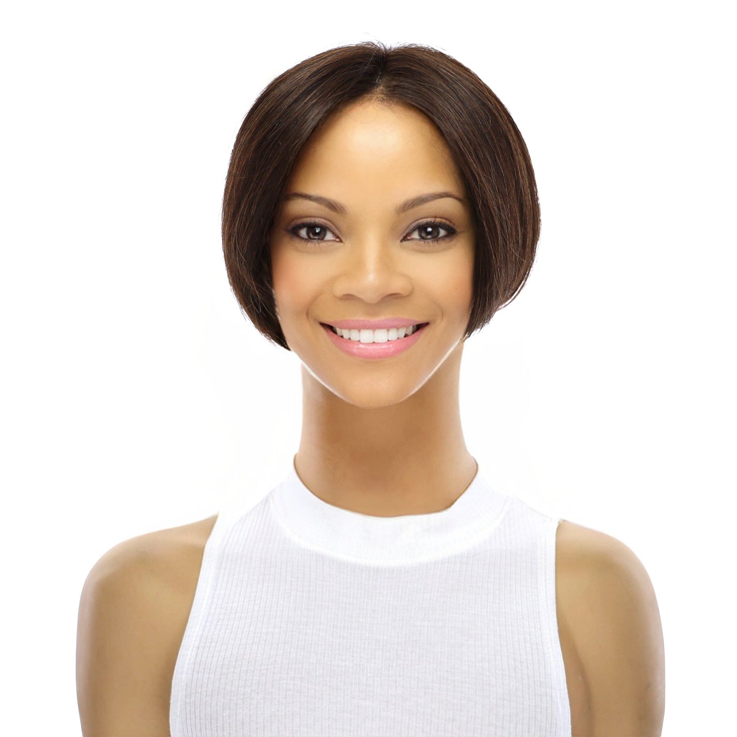 8" Sapphire Mono Top Topper Dark Brown