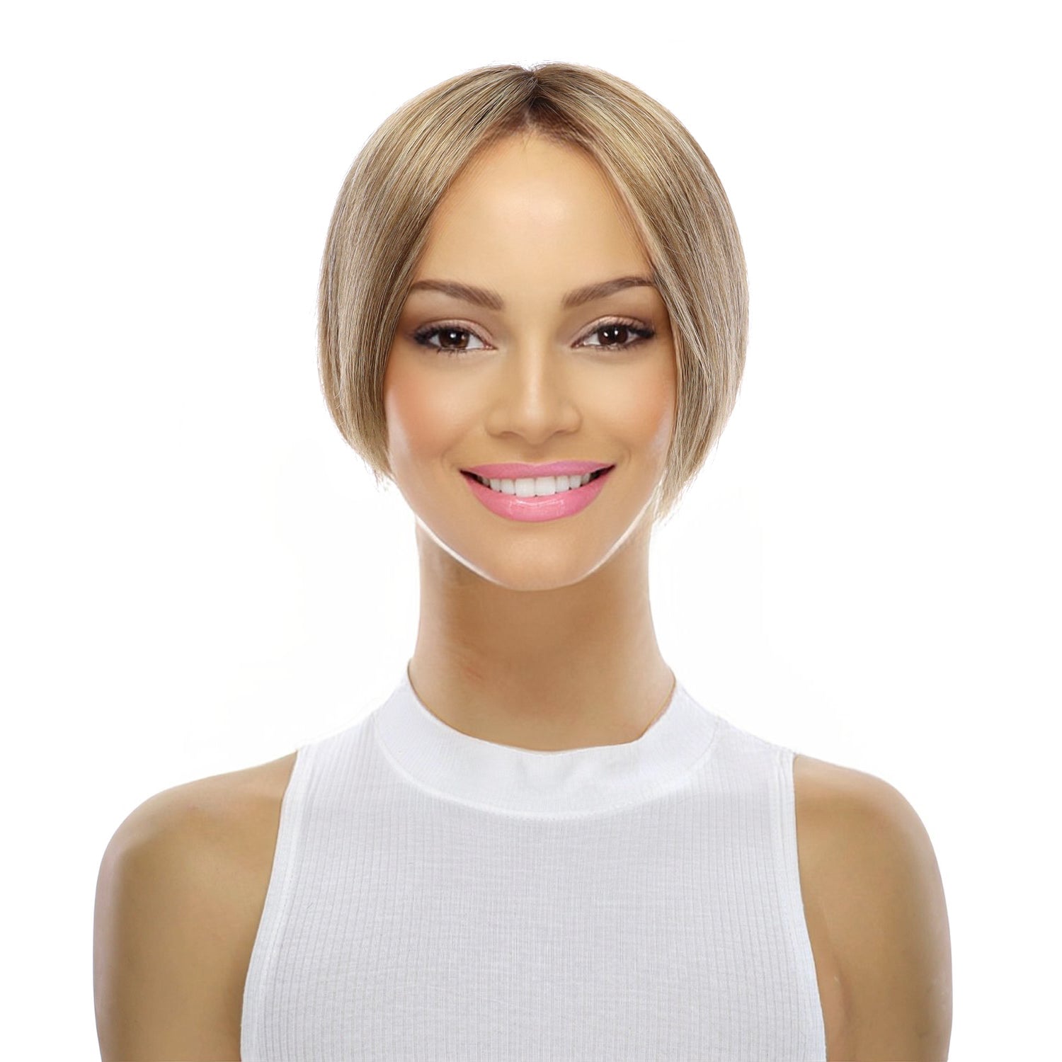 8" Sapphire Mono Top Topper Medium Blonde