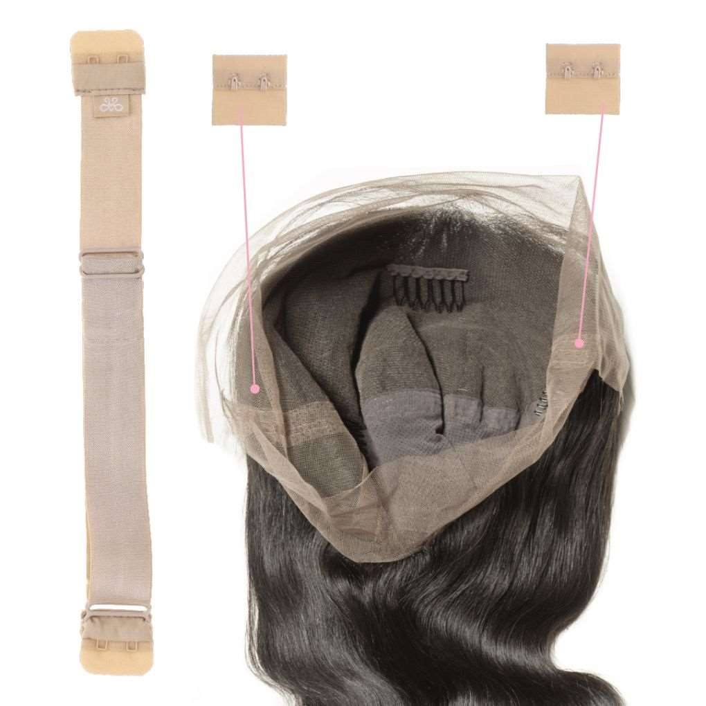  LALAFINA 3pcs Adjustable Wig Strap Edges Hairband