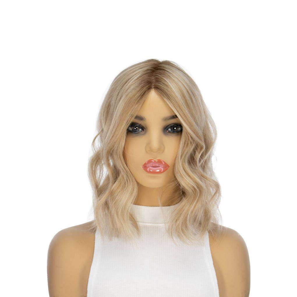 14" Topaz Lace Top Topper Ash Blonde
