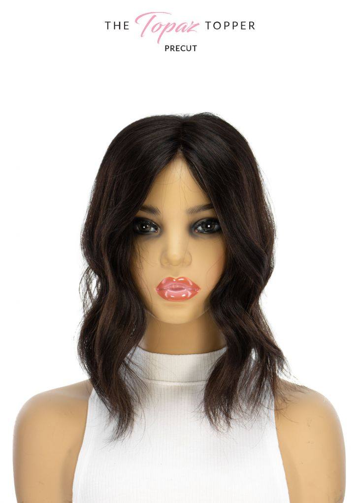 14" Topaz Lace Top Topper Soft Black