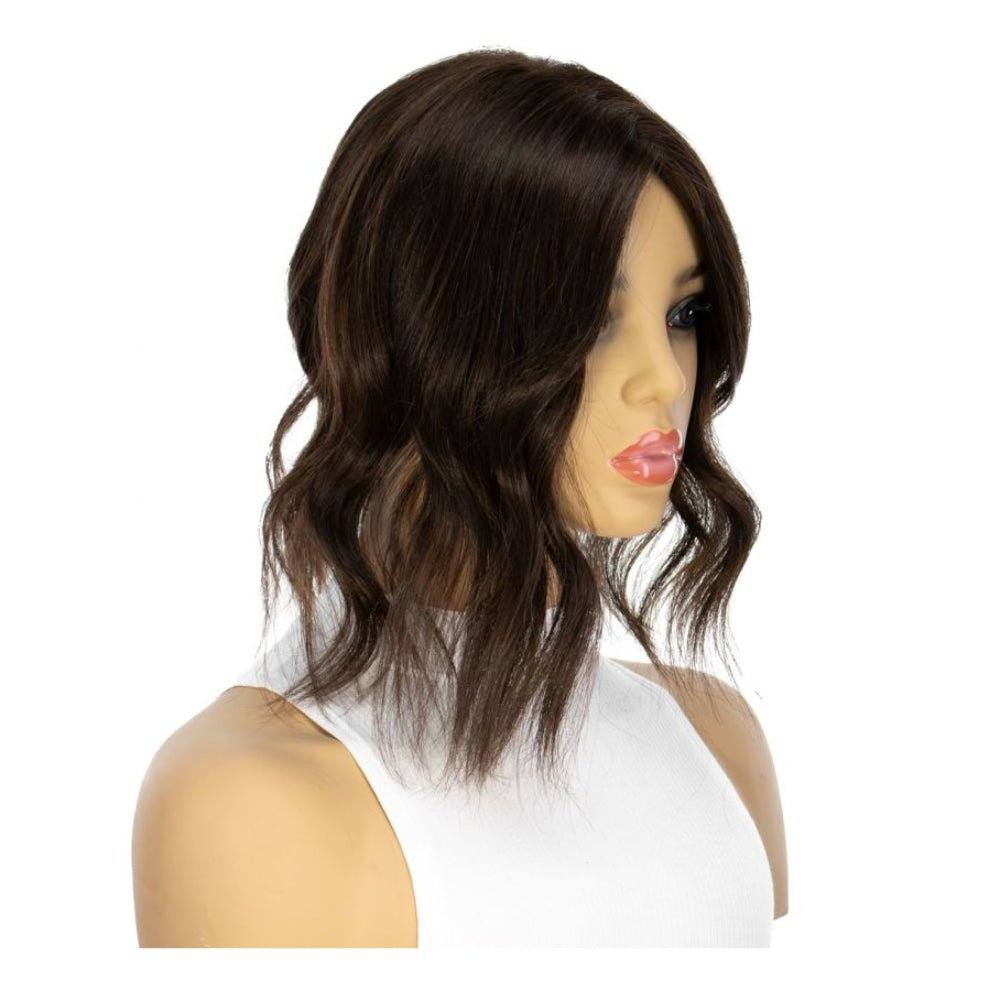 14" Topaz Lace Top Topper Dark Brown