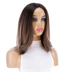 13" Victoria Silk Top Wig Dark Brown Balayage