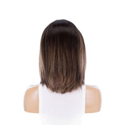 13" Victoria Silk Top Wig Dark Brown Balayage