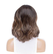 13" Victoria Silk Top Wig Dark Brown Balayage