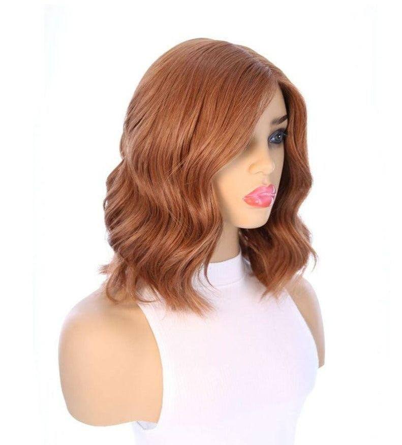 13" Victoria Precut Silk Top Wig Copper