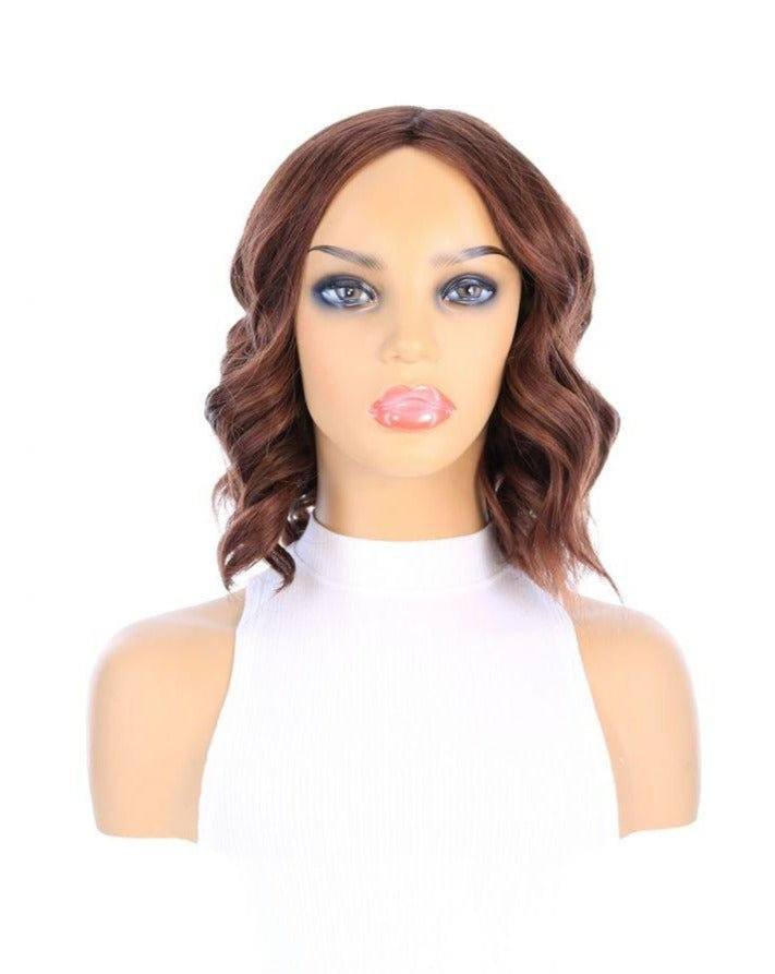 13" Victoria Silk Top Wig Auburn