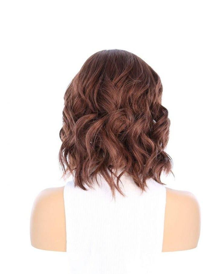 13" Victoria Silk Top Wig Auburn