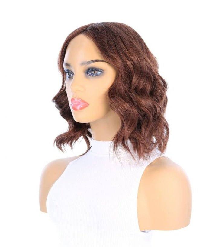 13" Victoria Silk Top Wig Auburn