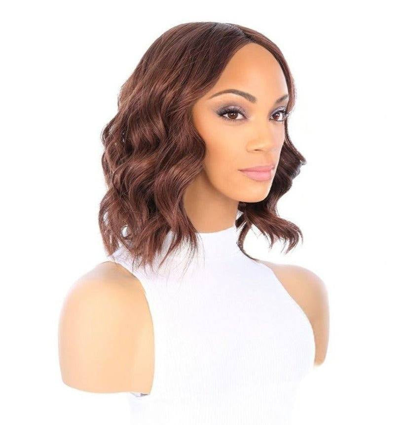 13" Victoria Silk Top Wig Auburn