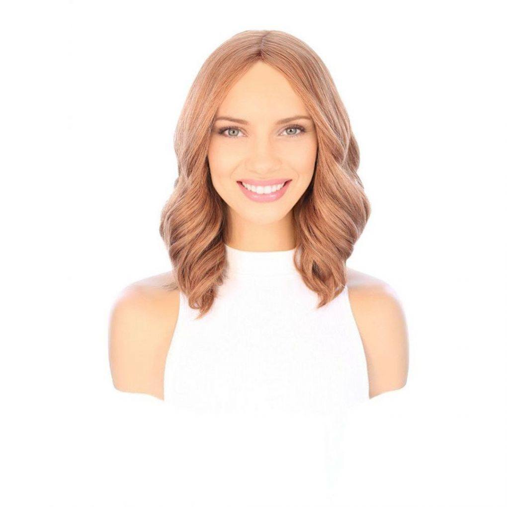 13" Victoria Silk Top Wig Strawberry Blonde