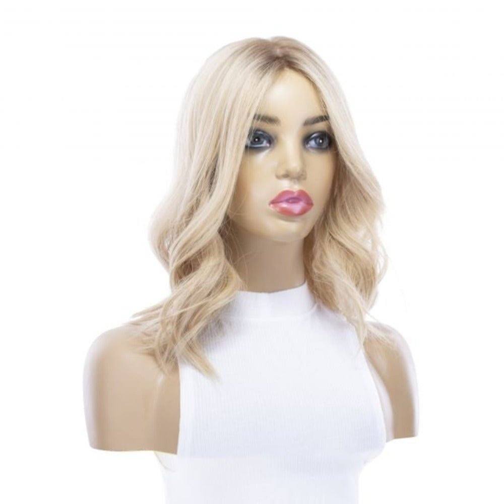 16" Princess Silk Top Wig Golden Blonde