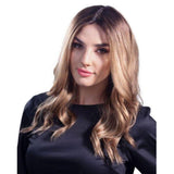 22" Reese Silk Top Wig Medium Blonde w/ Rooting